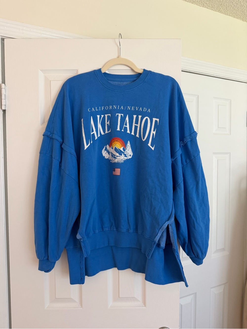 Goodie Two Sleeves Lake Tahoe Graphic Crewneck